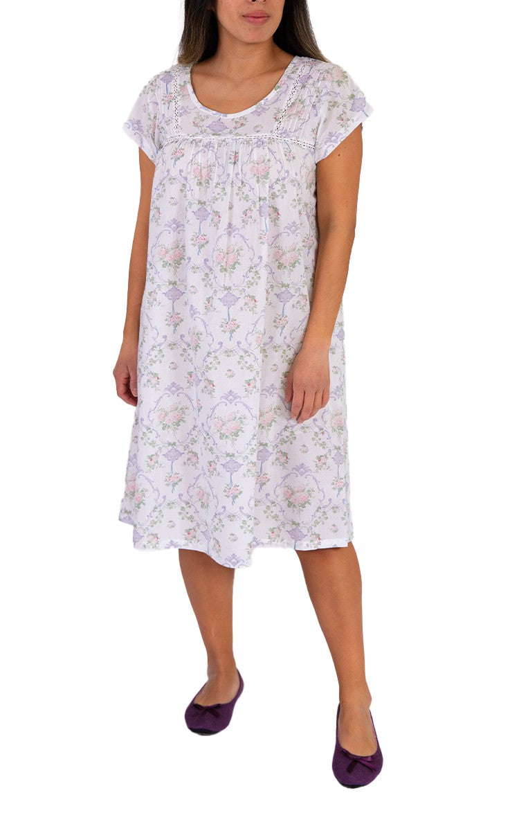 French Country summer nightie on sale at natureswear.com