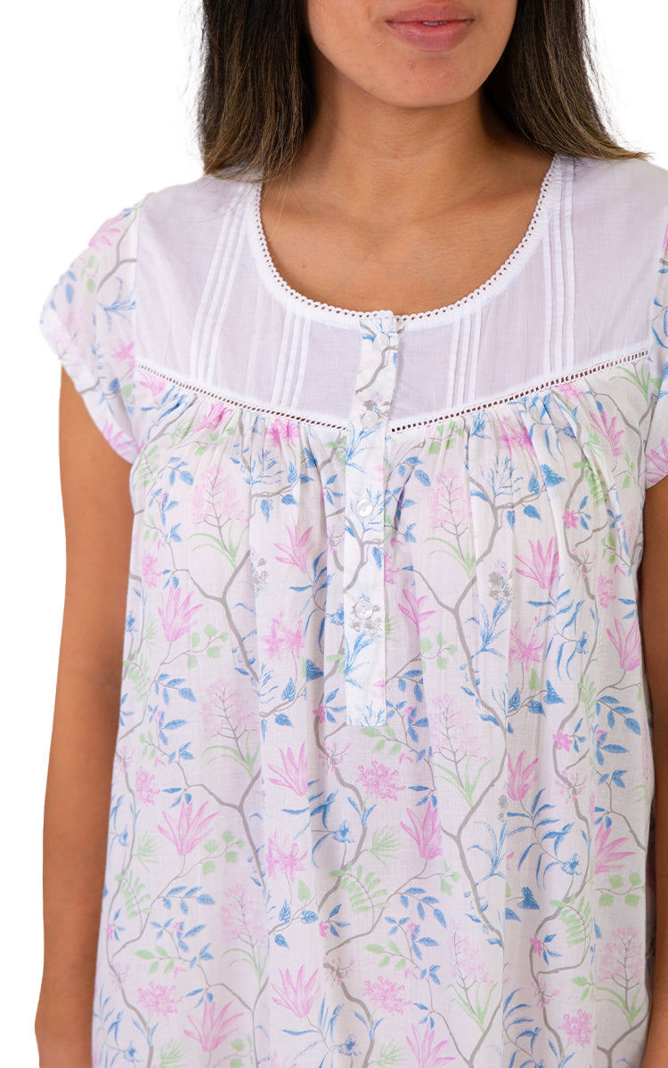 Senior womens summer cotton nighties for sale at natureswear for Australia and New Zealand