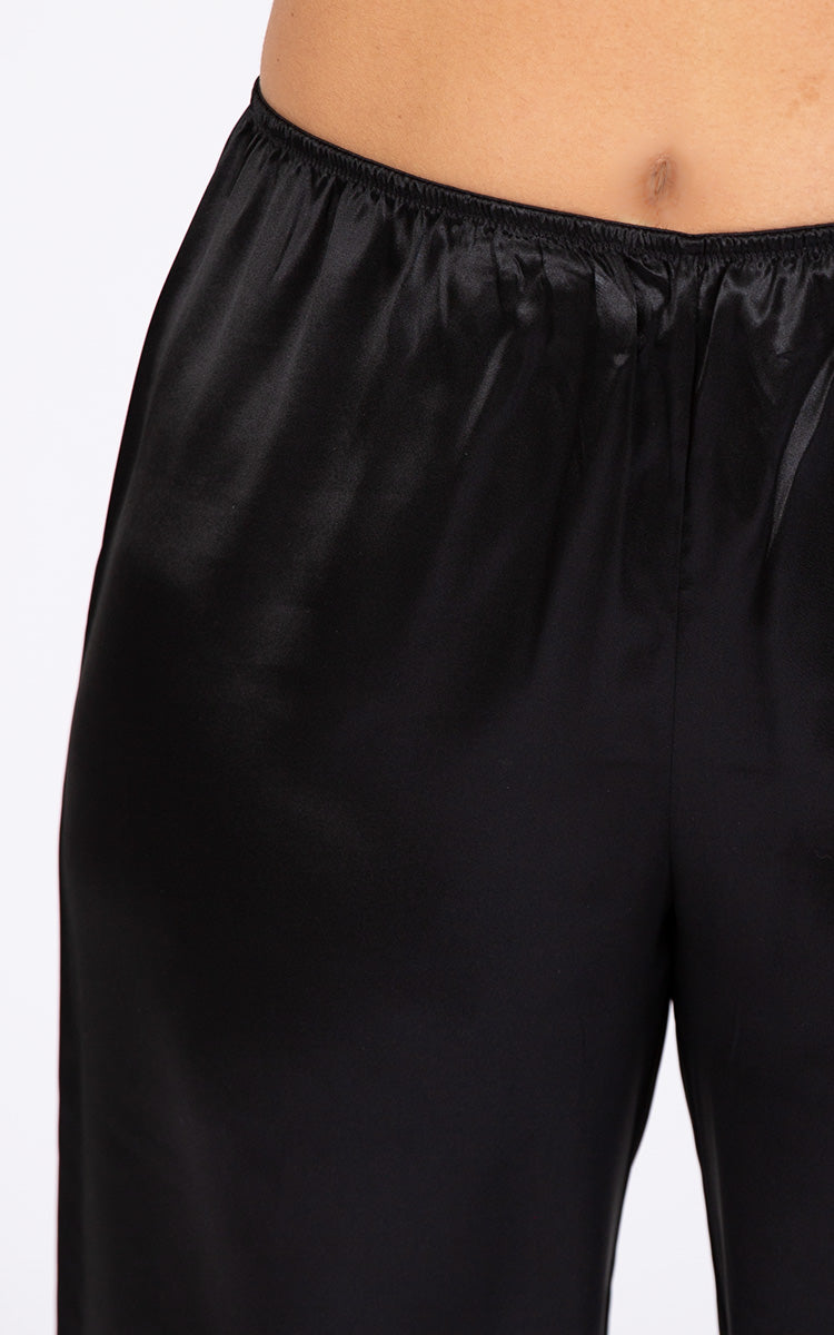 Simone Perele Black Silk Pant Australia