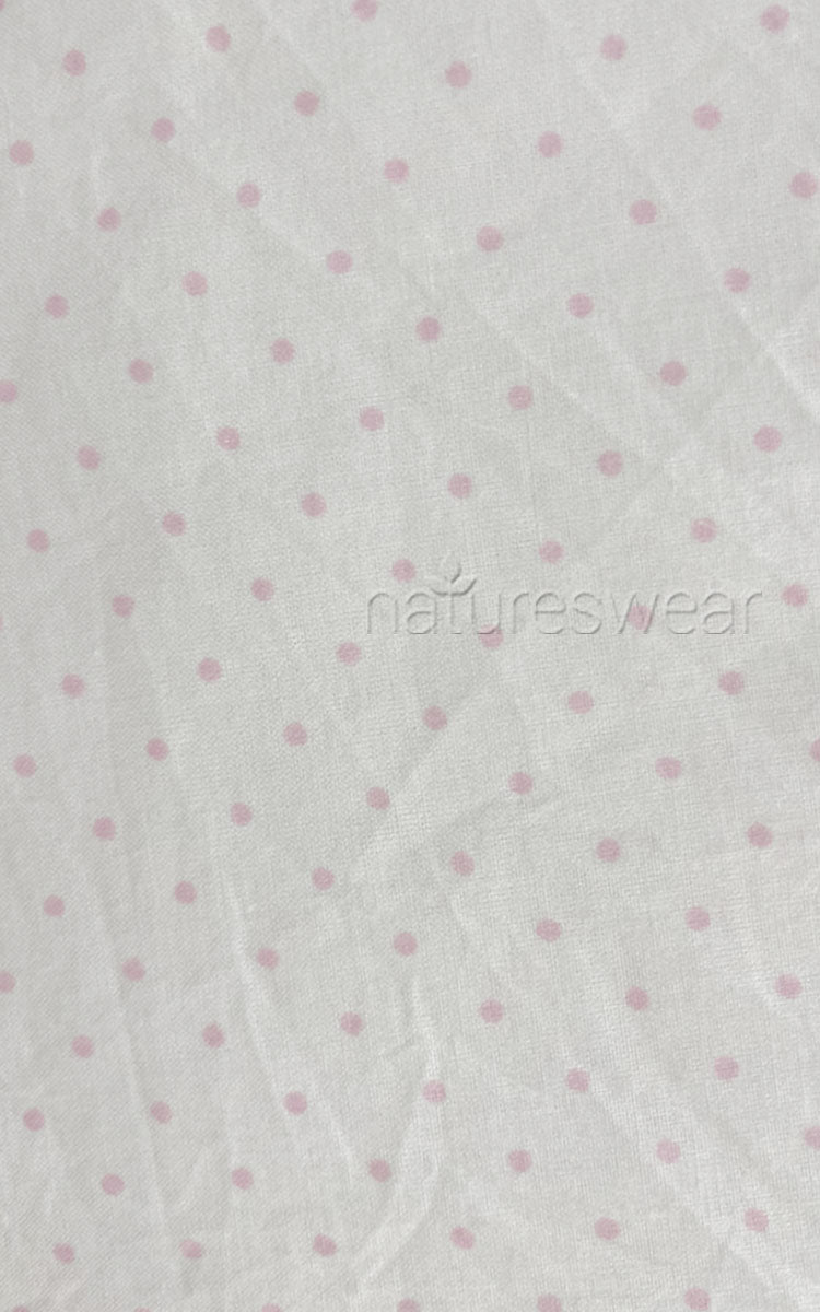 French Country cotton nightie close up photo of fabric