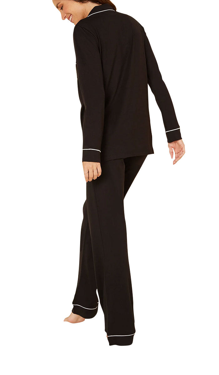 Cosabella Bella Long Sleeve Top & Pant Pajama Set Natureswear Australia and New Zealand