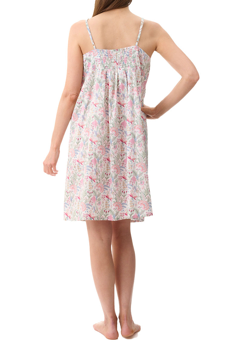 Givoni 100% Woven Cotton Strappy Nightgown in Viviene 6AC51V