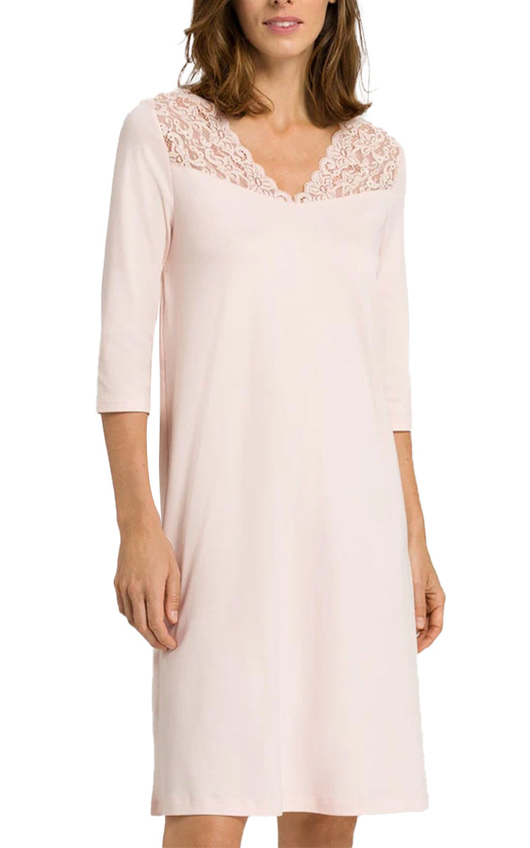 Hanro Moments Nightgown Women | Ladies Cotton Nighties By Hanro Online ...