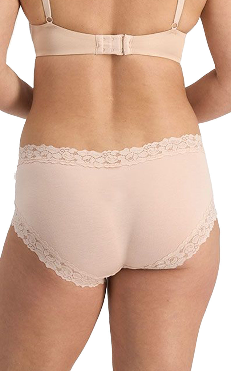 Jockey 94% Cotton Underwear Boyleg in Nude Parisienne