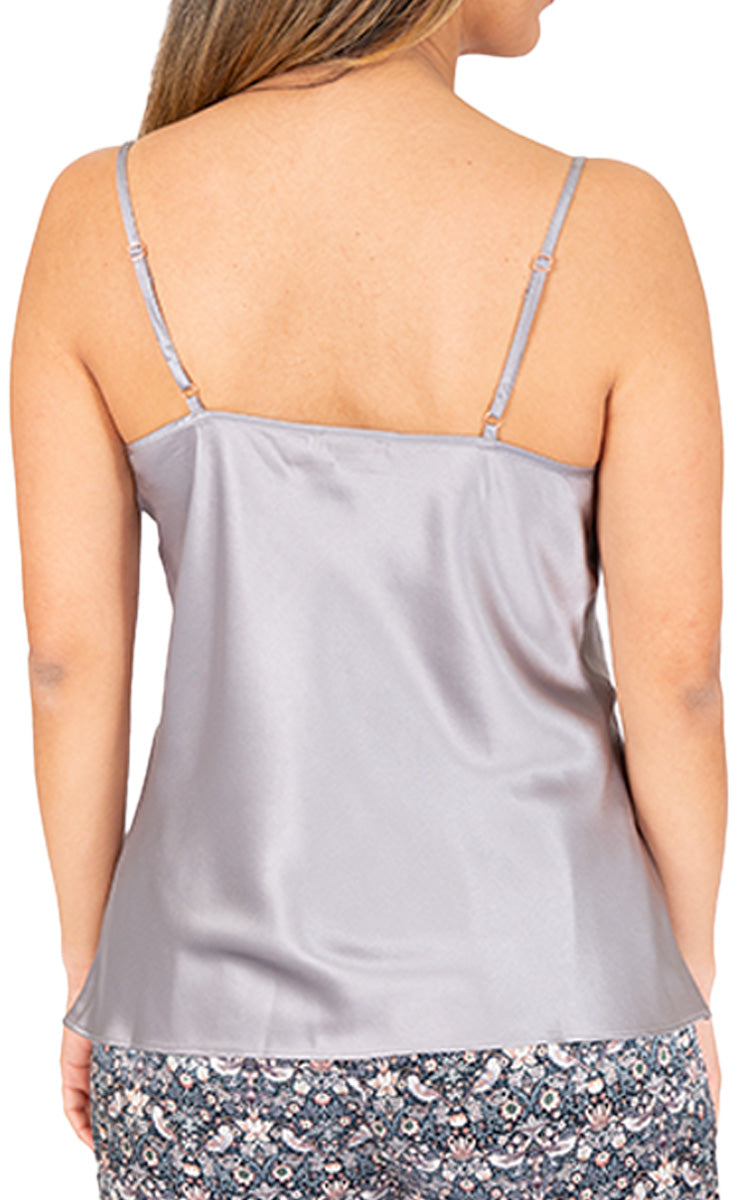 woman wearing Love and Luster Camisole in Pewter