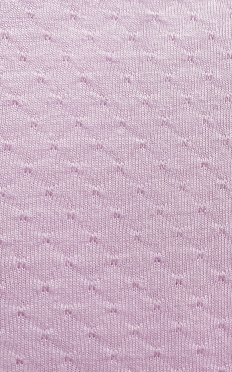 Schrank Polycotton Jersey Nightgown With Collar In Pink SK232E