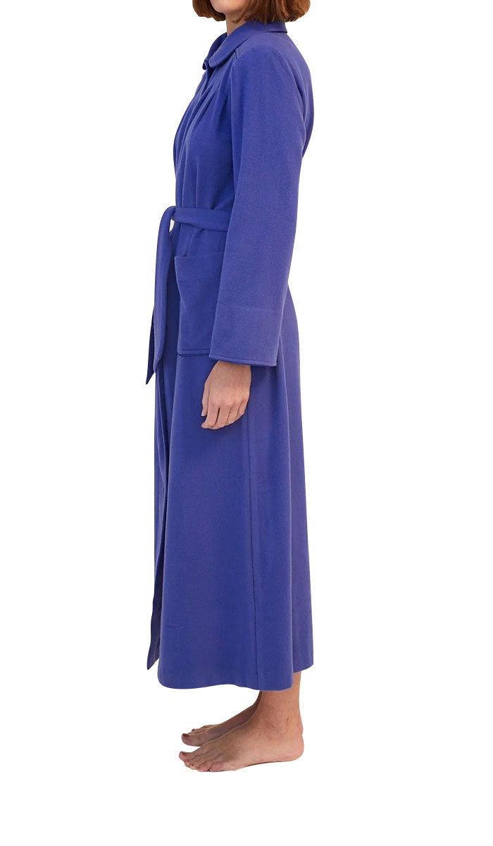 Woman wearing ginia cashmere robe