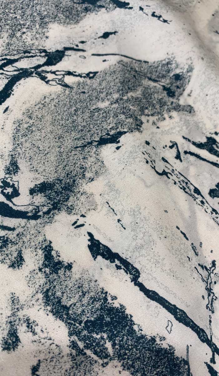 ginia silk fabric in carrara marble