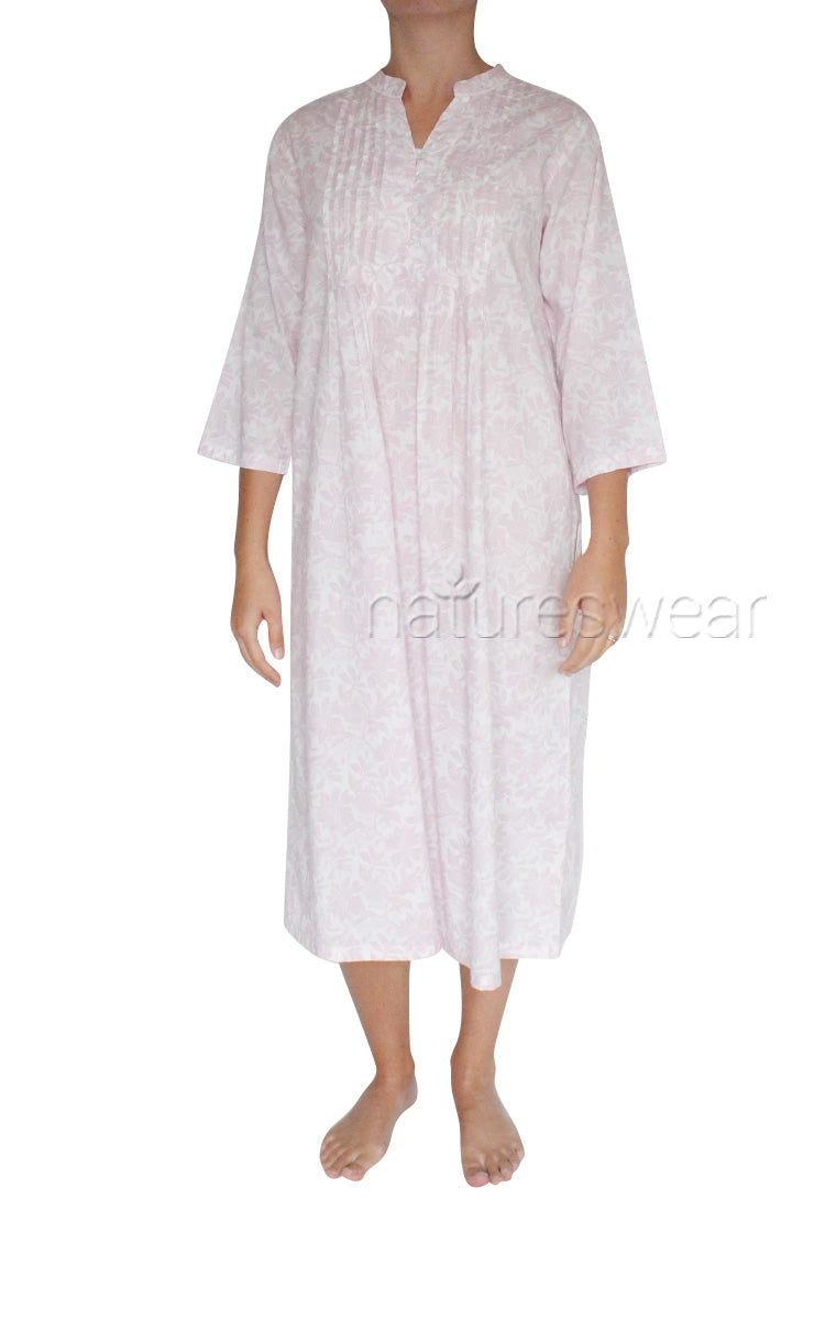 French Country Long Sleeve Nightgown FCU301 100% cotton nighties mothers day