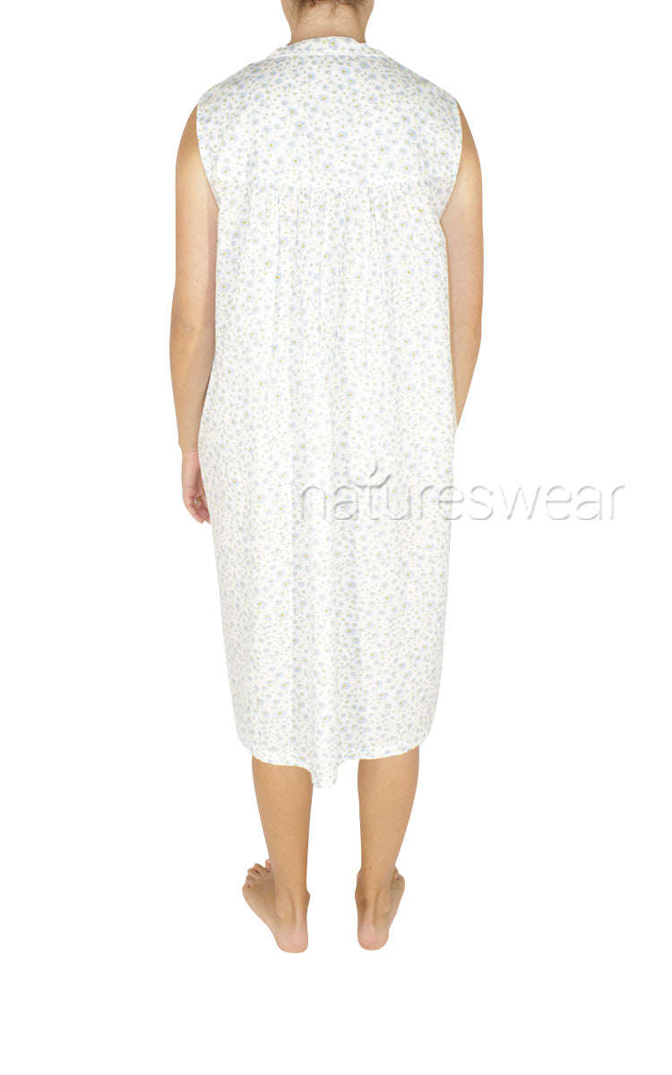 Woman wearing French Country summer nightie